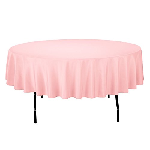 Gee Di Moda Tablecloth - 90" Inch Round Tablecloths for Circular Table Cover