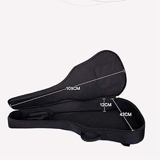 KIKIRon Housse de Guitare Et Simple Et Étanche Pratique Anti-Choc Épaissie Folk Guitare Acoustique Sac À Dos Housse de… - Les Beatles, Paul McCartney, John Lennon, RIngo Starr, George Harrison KIKIRon Housse de Guitare Et Simple Et Étanche Pratique Anti-Choc Épaissie Folk Guitare Acoustique Sac À Dos Housse de… – Image 2