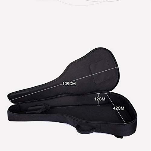 KIKIRon Housse de Guitare Et Simple Et Étanche Pratique Anti-Choc Épaissie Folk Guitare Acoustique Sac À Dos Housse de… - Les Beatles, Paul McCartney, John Lennon, RIngo Starr, George Harrison KIKIRon Housse de Guitare Et Simple Et Étanche Pratique Anti-Choc Épaissie Folk Guitare Acoustique Sac À Dos Housse de… – Image 3