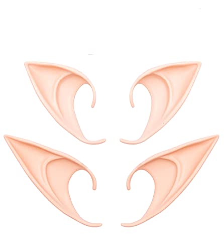 CHLD Oreilles d'elfe pour cosplay - Accessoires de déguisement - Goblin pointu - Accessoires de fête d'Halloween, de vampire - Accessoires de déguisement Cover