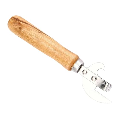 Manual Can Opener - Jar Lid Opening Tool, Bottle and Can Opener, Non-Slip Handheld Kitchen Gadget, Durable Multi-Use Opening Dev