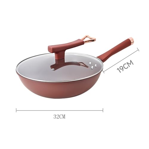Wok de Barro Púrpura con Tapa 32 cm miniatura 2