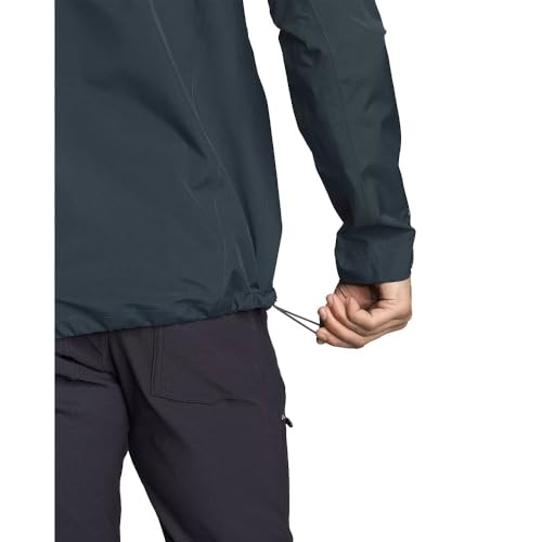 Image of Eddie Bauer mens Cloud Cap Stretch 2.0 Waterproof Rain Jacket