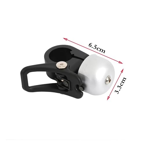 Sonnette de guidon pour Xiaomi M365 Pro Pro2 1S klaxon argenté