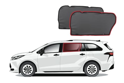 Pare-soleil vitre arrière Toyota Sienna 2020-2026 protection UV XL40