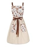 Pinknoke Vintage Pinafore Apron Dress for Women...