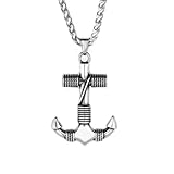 Genérico Colgante colgante de ancla pirata vintage Punk Hip Hop Street Style Biker Joyería Regalo al Por Mayor