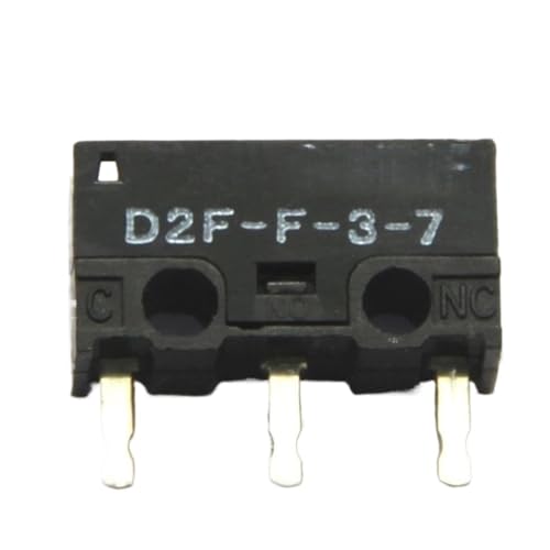 Commutateur D2F-F-3-7 micro switch gris 3 broches lot de 50 pièces