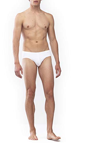 Preisvergleich Produktbild Mey Basics Serie Noblesse Herren Jazz-Pants Weiß 5