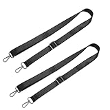 NOLITOY 馬用毛布シート脚紐 ダブルスイベルバックル付き 調節可能なナイロン製 脚バンド 固定用 馬術競技向け馬用運搬具 2個セット