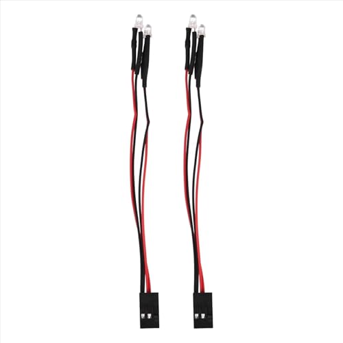 Luces de coche RC Axial SCX24 para competir en circuitos oscuros caseros 3