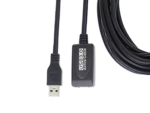 PremiumCord ku3rep5 USB 3.0 Extension Cable with Repeater 5 m, Data Cable SuperSpeed up to 5 Gbit/s, Charging Cable - Image 3