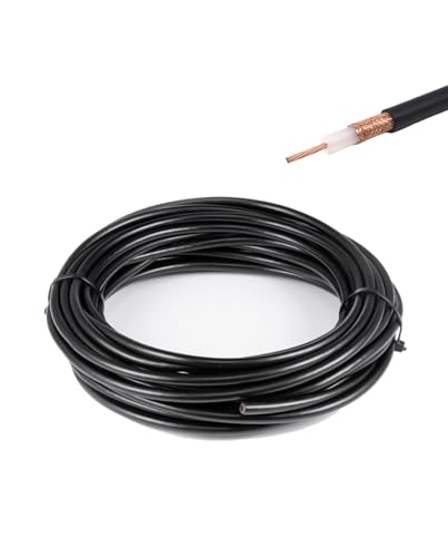 Câble coaxial RG58 pour liaison antenne toit et radio liaison 10m