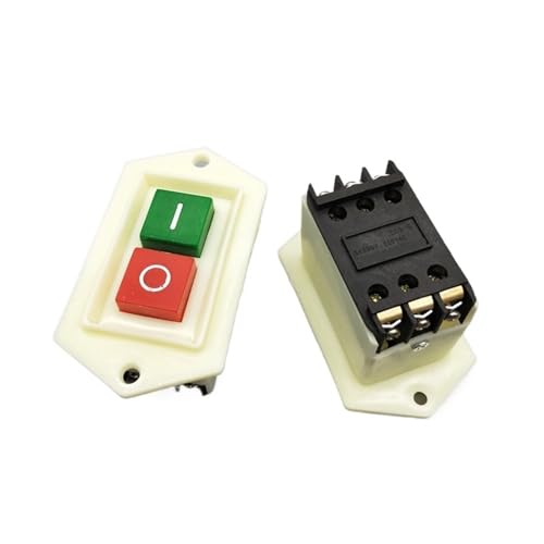 Interrupteur à bouton-poussoir marche/arrêt LC3-10 10A 380V boîtier triphasé - 5