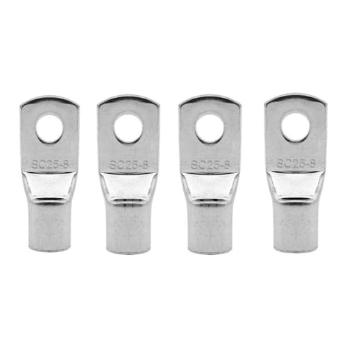 Cosses à œillet en cuivre SC25-10 pour câbles et batterie
