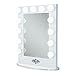 Broadway Lighted Vanity Mirror - Gloss Silver
