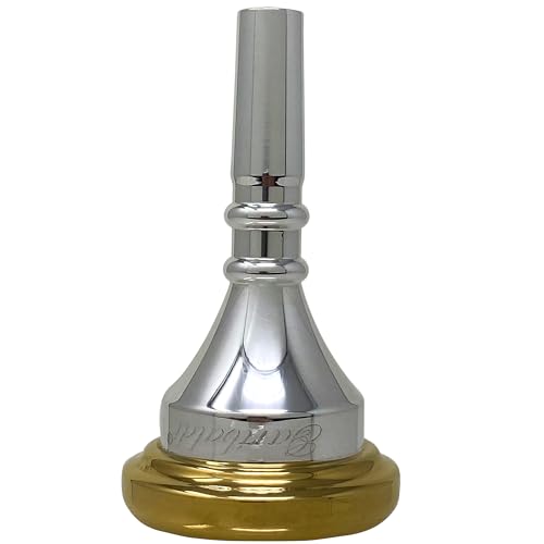 Garibaldi R19 Trombone Silver Plated Single-Cup Gold-Plated Rim Mouthpiece Size R19