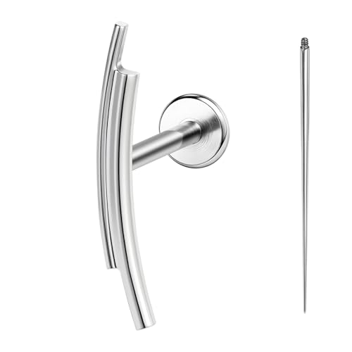 BodyAce ASTM F136 `^X^bhsAXWG[ 16G tbgobNCO sAXe[p[XbhbvO f[TgKXwbNXm[YRNubgp, Bar Length:8mm, `^ L[rbNWR