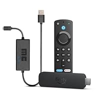Amazon Fire TV Stick 4K, mit Unterstützung für Wi-Fi 6 + Mission USB Stromkabel - Ladekabel - Power Kabel für Amazon Fire TV