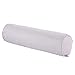 LGYKMU De Lino Color Sólido Caramelo Rollo Cojines Cilíndricos Embarazo Almohada Almohada para Cuello De Casa Rural El Amortiguador del Sofá del Salón De Belleza del Pie Almohadilla,Gris,15 * 60cm