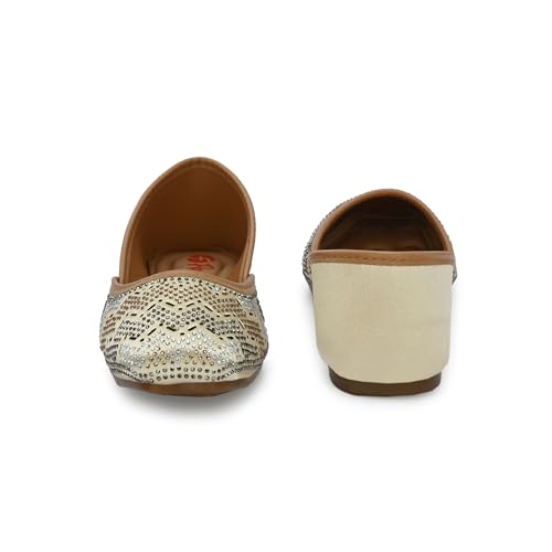 Image of Flavia Womens Flv07 Ballet Flat | Ethnic Shoes | Wedding Footwear | Fashionably Stylish for Everyday wear