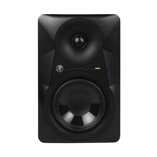 Mackie MR524 - Monitor Powered Studio de 5,25", Color Negro