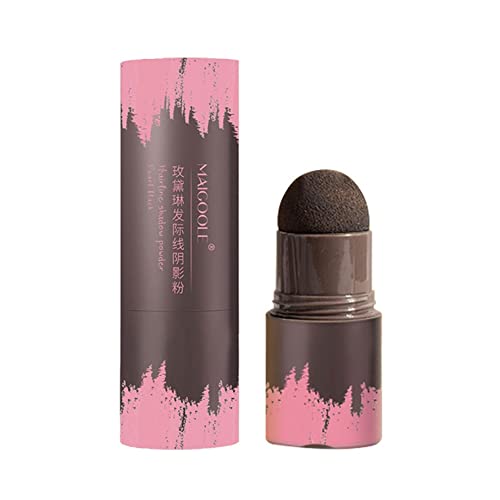 Hairline Shadow Powder Stick Black/Brown Instant Color Sponge Pen Natural Waterproof Quick Cover Hair Root Concealer