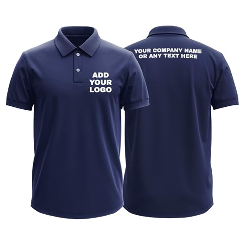 Eliphs Polo personalizzata Elips, polo personalizzate all'ingrosso, abbigliamento da lavoro con stampa logo personalizzato, camicia unisex con colletto misto cotone, camicie nere stampate davanti e