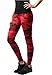 Produktbild Urban Classics Damen Leggings, Skinny, Mehrfarbig (Red Camo 783), S