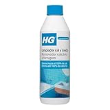 HG Limpiador cal y óxido, Elimina las Manchas de Cal de Grifos, Lavabos e Inodoros, Descalcificador para Cabezales de Ducha, Bañeras y Mamparas - 500 ml