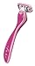 Schick Intuition f.a.b. Razor, Effortless Shaving for Women, 1 Handle and 2 Razor Blade Refills