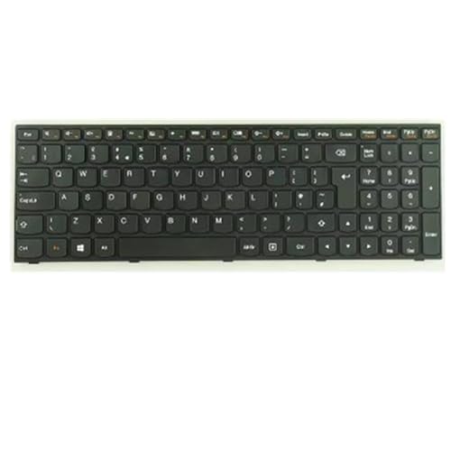 Clavier Lenovo E41-50 Noir UK Edition - Touches silencieuses et robustes