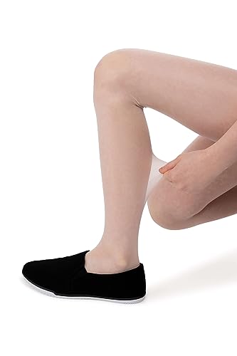 NOQ Rajstopy dziewczęce 20 Denier klasyczne półprzezroczyste szkolne stopki miękkie balet taniec casual rajstopy trwałe gładkie nastolatki codzienne pończochy, Bianco, 12-13 lat