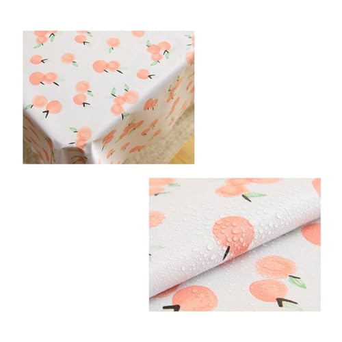 Nappe en PVC pour table basse rectangulaire et tapis de bureau imperméable - 4