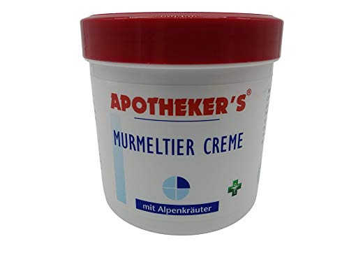 APOTHEKER'S Crema de marmota, loción de aceite de marmota, ungüento para la piel. 250 ml x 2 (500ml).