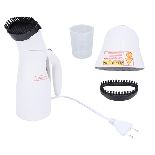Fockety Vaporizador de ropa, 700 W, potente vapor penetrante, depósito de agua de 170 ml, plancha de vapor portátil, vaporizador de ropa de mano para casa, oficina, hotel, viajes (Enchufe europeo