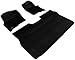3D MAXpider Second Row Custom Fit All-Weather Floor Mat for Select Ford F-150 Models - Kagu Rubber (Tan)