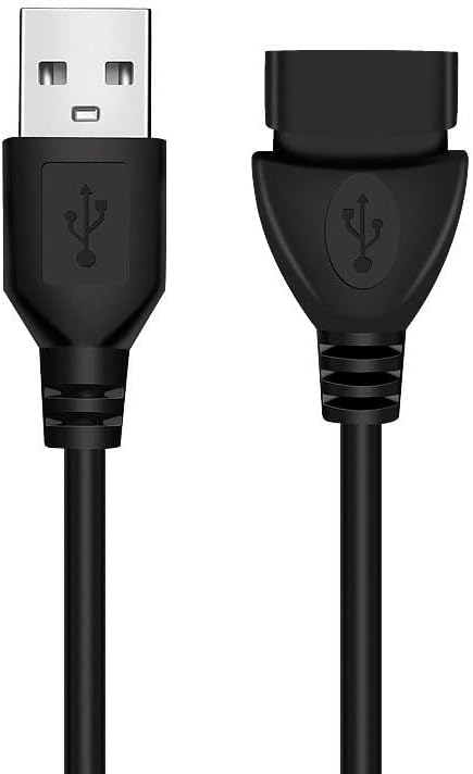 5FT Charger Cable for Etsfmoa LED Beanie Hat with Light, PRAVETTE, Tutuko, YunTuo, Bosttor, GAFres, TAGVO, Attikee, A-Male to A-Female Charging Cord