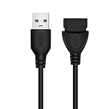 5FT Charger Cable for Etsfmoa LED Beanie Hat with Light, PRAVETTE, Tutuko, YunTuo, Bosttor, GAFres, TAGVO, Attikee, A-Male to A-Female Charging Cord