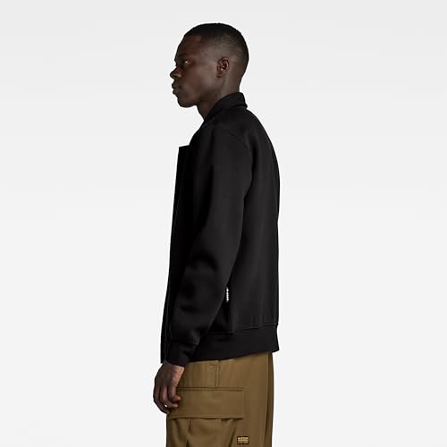 G-STAR Men's Polo Collar Zip Long Sleeve Sweater2