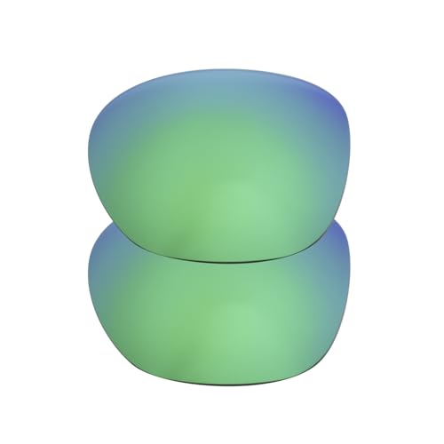 Verres polarisés pour Oakleys Garage Rock, lentilles de rechange vert émeraude de protection UV