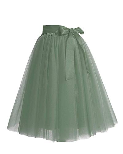 CoCogirls Gonna di Tulle da Donna Lunghezza al