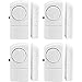 Produktbild Olympia TF 400 Öffnungsmelder (für Türen und Fenster, 90 dB Sirene, Kabellos, Batteriebetriebener Türkontakt und Fensterkontakt mit Alarm-Funktion)
