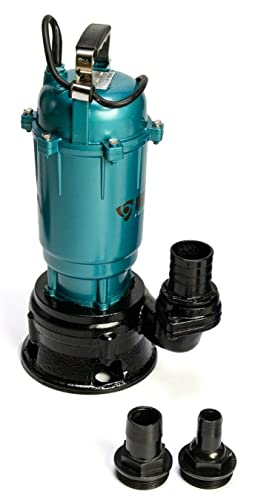 Heavy Duty Flood Sewage Water Pond Drain Septic Sump Cesspool Grinding Pump (Pump ONLY)