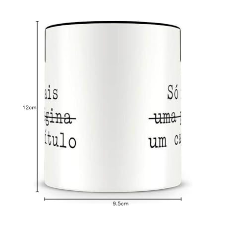 Caneca Personalizada Só Mais um Capítulo