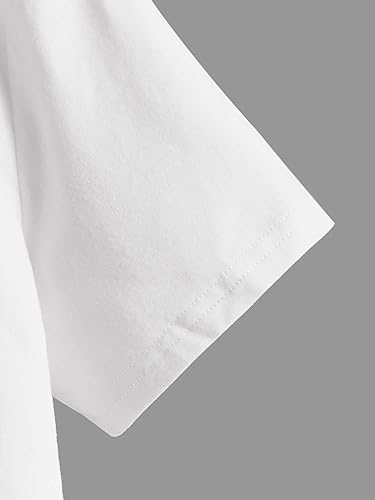 OYOANGLE Boy's Floral Print Short Sleeve T-Shirts Crew Neck Summer Tee Shirts Graphic Tees4