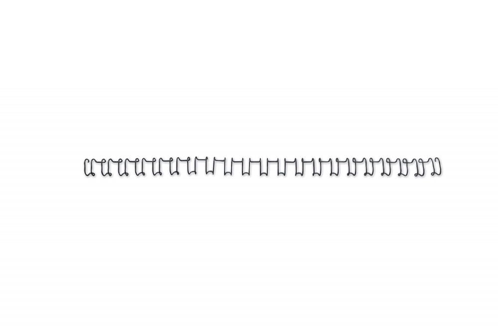 Gbc Black Binding Wire Elements 21 Loop 55 Sheets 6Mm - Ib165023