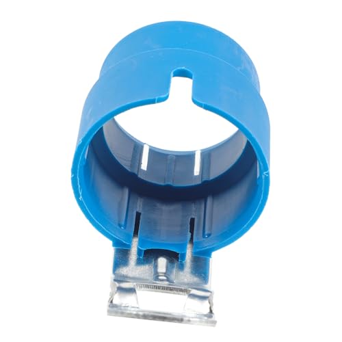 TOPBATHY Soporte para Enchufe De Remolque Soporte De Montaje para Vías Retenedor del Enganche del Remolque Color Azul y RV