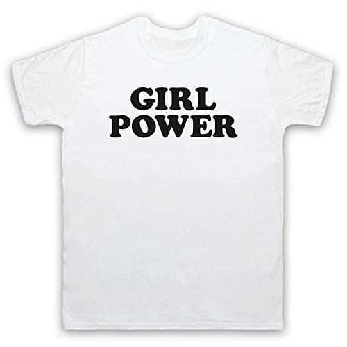 T-shirt Féministe Girl Power pour femme en coton imprimé