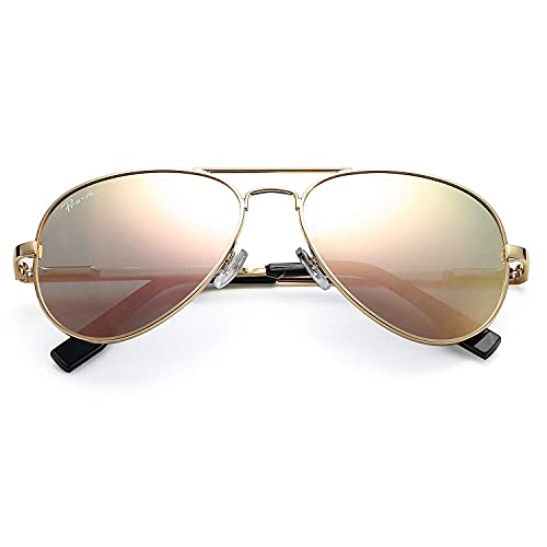Image of Pro Acme Polarized Aviator Sunglasses for Men and Women 100% UV Protection, 58mm